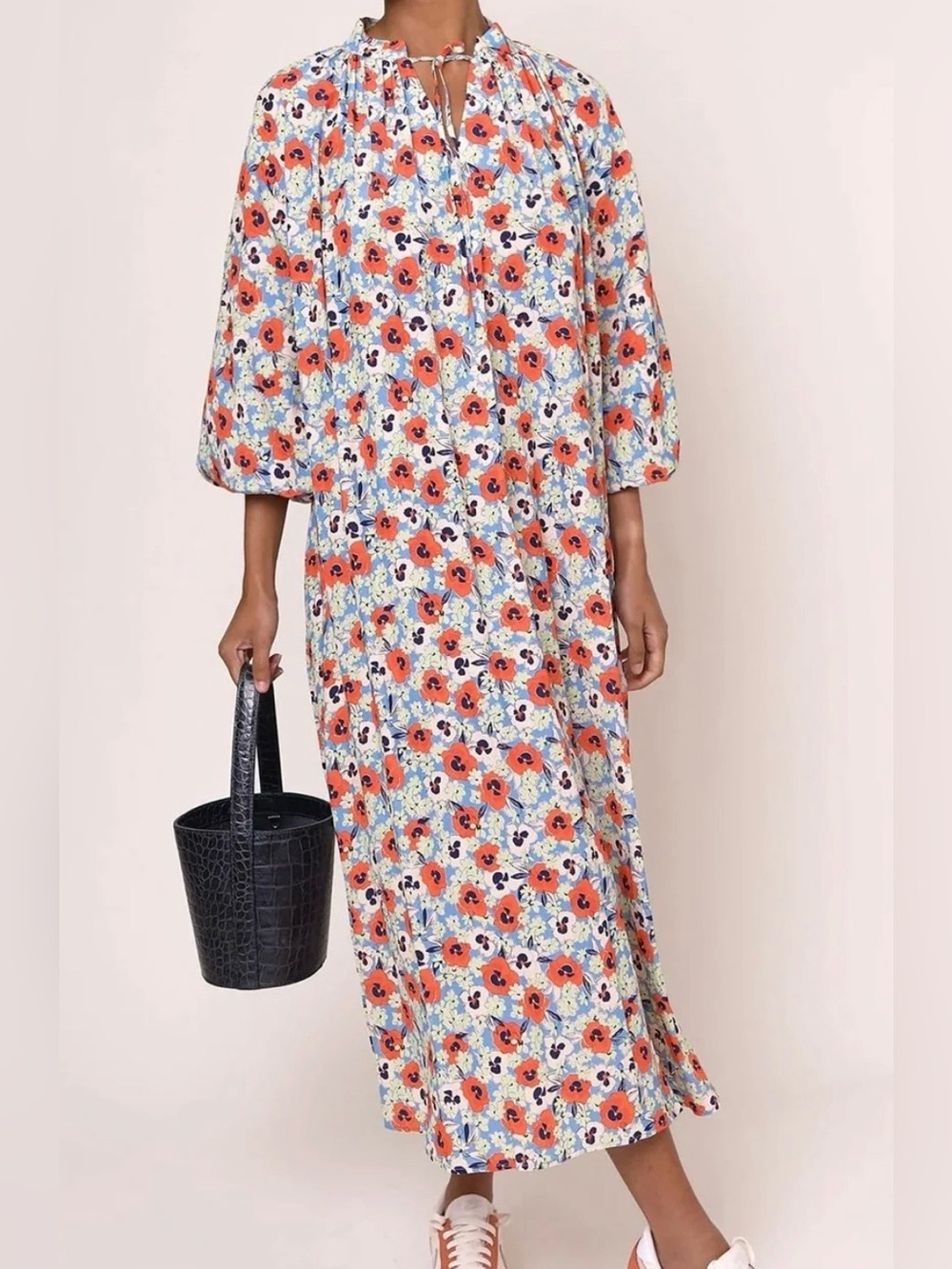 RIXO ♥️ Floral Poplin Blakely Dress